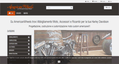 Desktop Screenshot of americanwheels.it